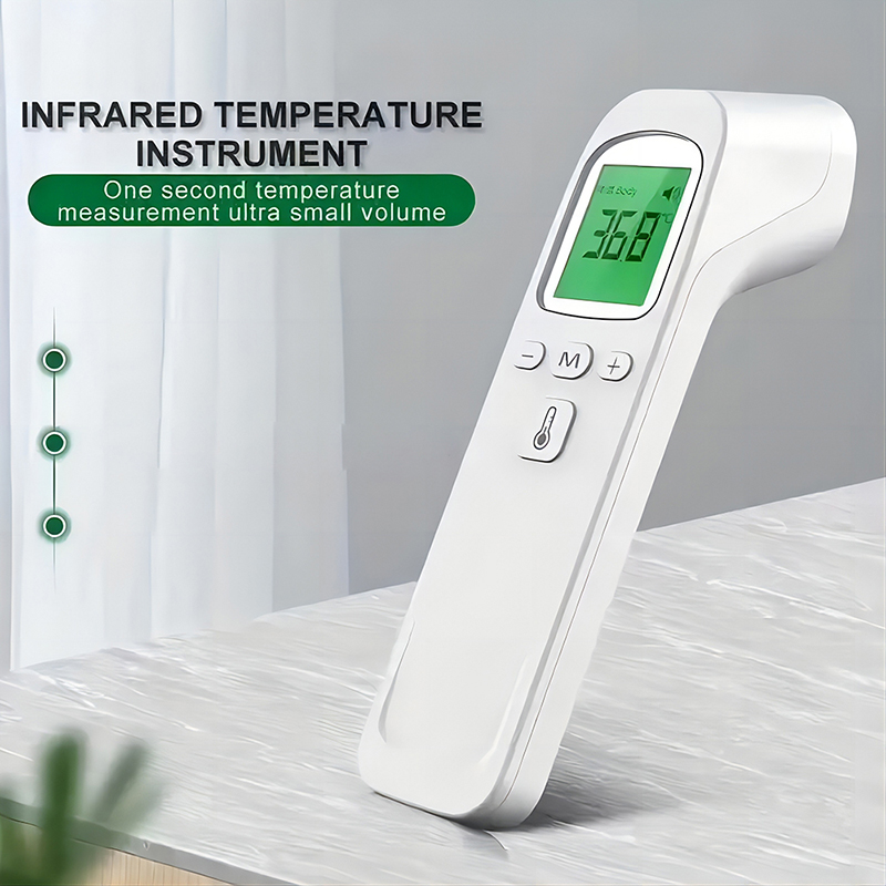 Digital Thermometer Infrared - Medizinisches Infrarot-Stirnthermometer mit Hintergrundbeleuchtung, Digitales Berührungsloses