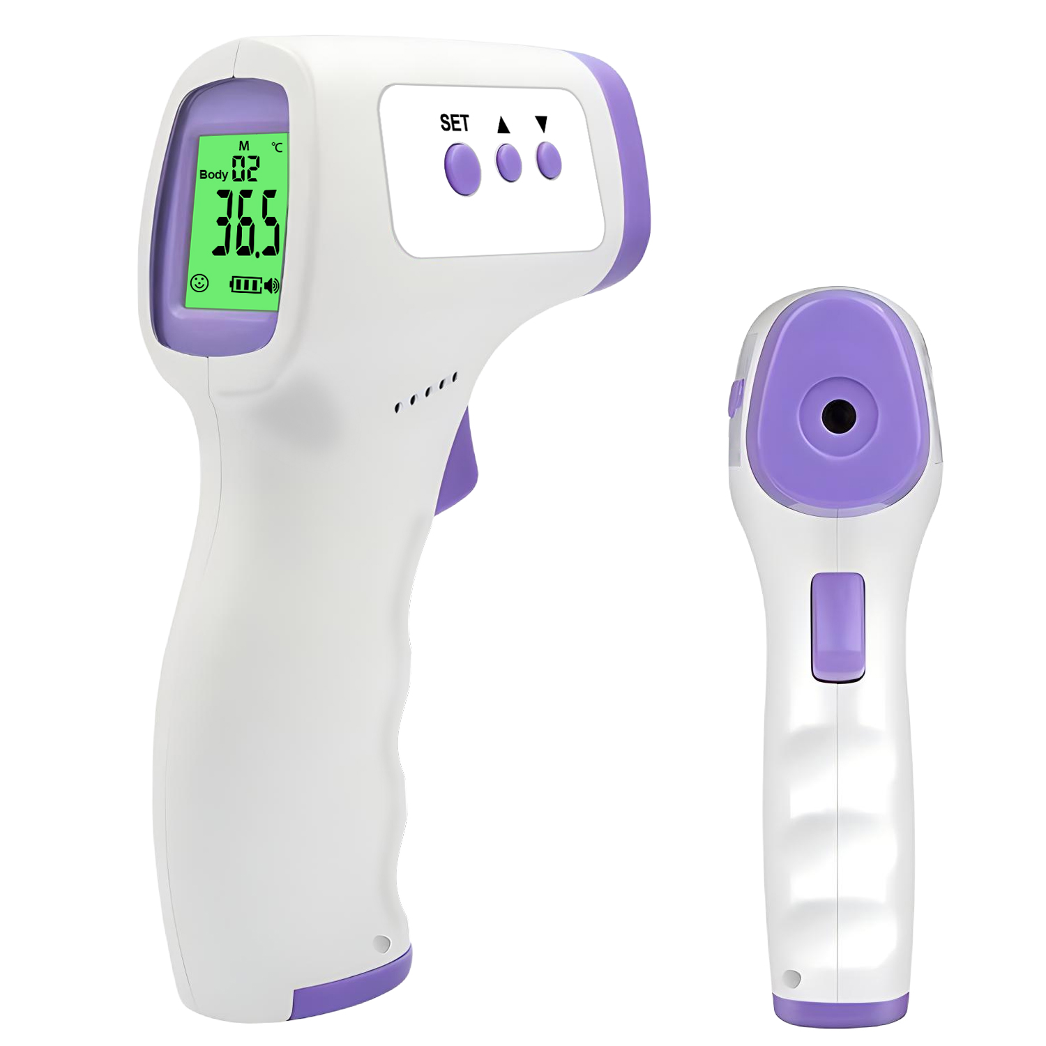 Digital Thermometer Infrared - Digitales Infrarot-Stirnthermometer, LED, berührungslose Temperaturmessung, für