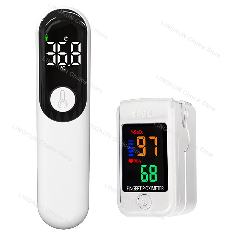 Digital Thermometer Infrared - Infrarot-Fieberthermometer Medizinisches Haushalts-Digitalthermometer mit LCD-Anzeige für
