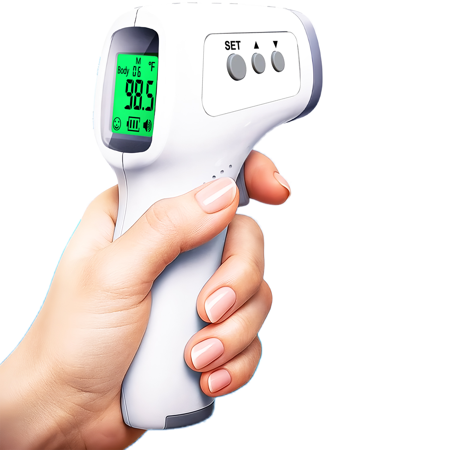 Digital Thermometer Infrared - Digitales Infrarot-Thermometer für Babys, berührungslos, für