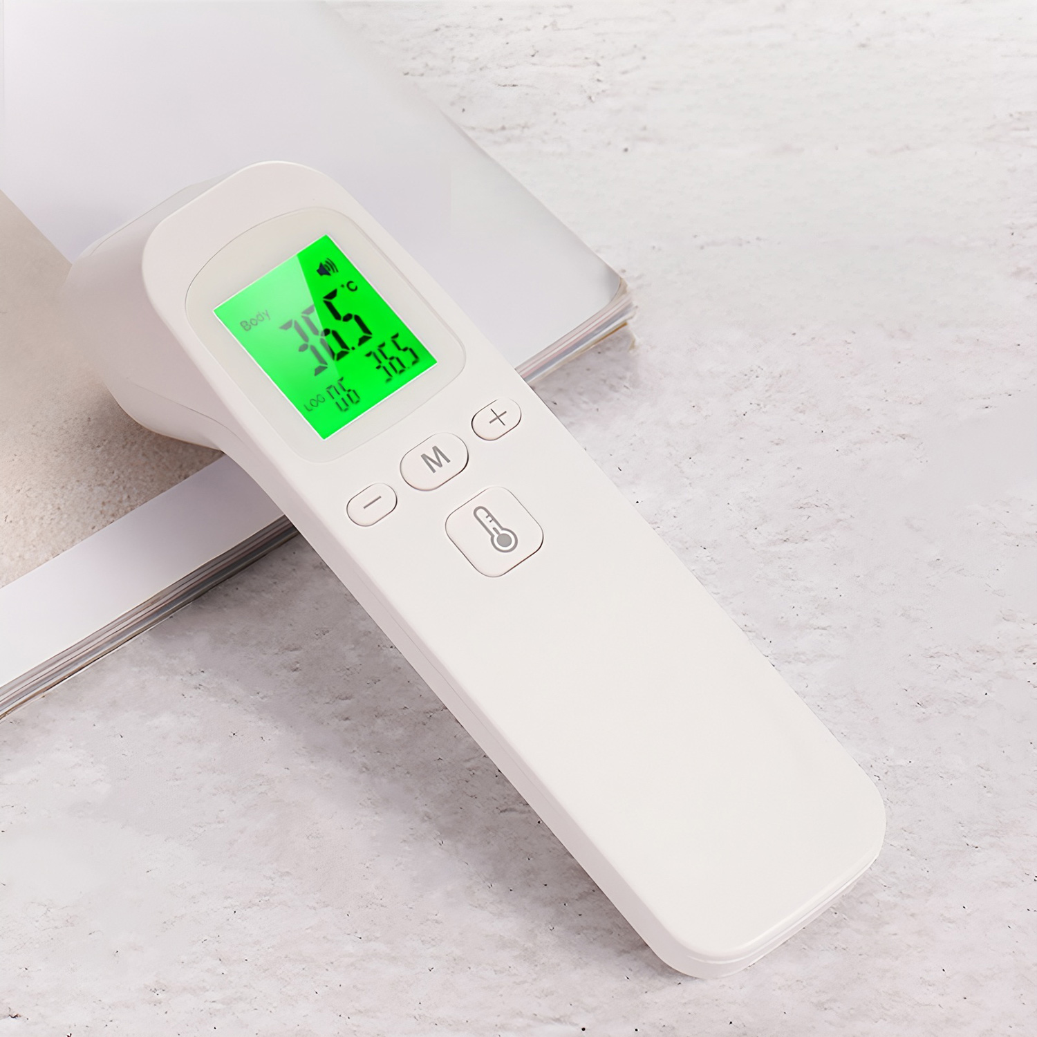 Digital Thermometer Infrared - Medizinisches Berührungsloses Thermometer, Digitaler Infrarot-Stirnthermometer für