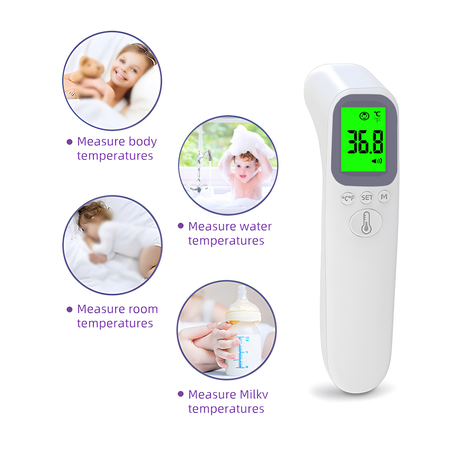 Medizinisches digitales berühr – Digital Thermometer Infrared Bewertung und Preis