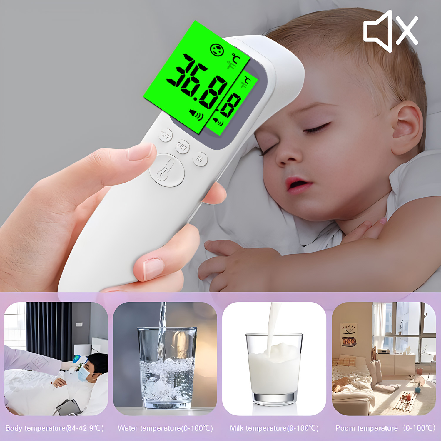 Medizinisches digitales berühr – Digital Thermometer Infrared Bewertung und Preis