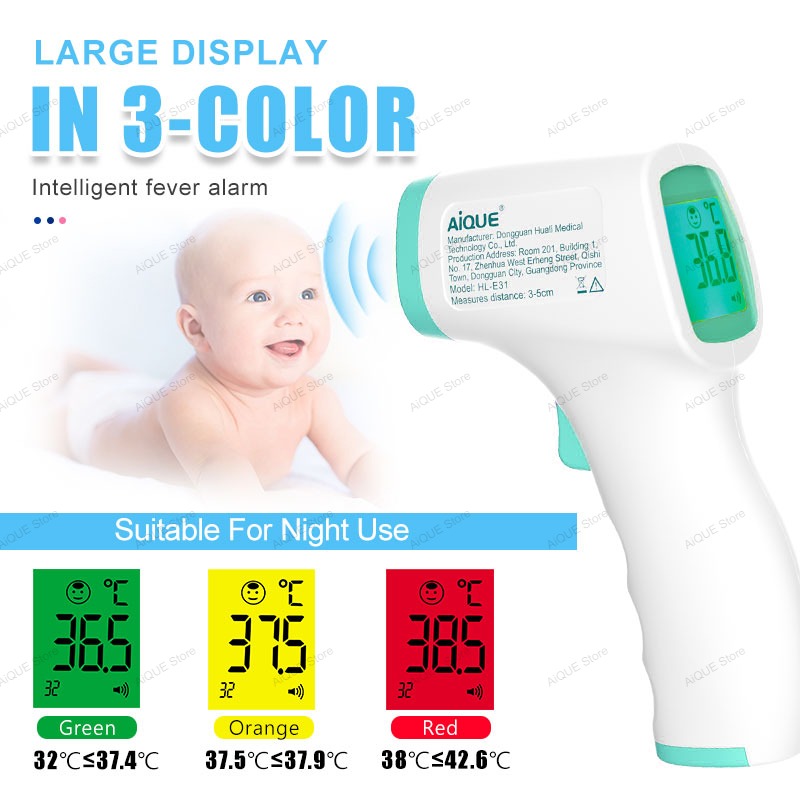 AiQUE Wiederaufladbares Digita – Digital Thermometer Infrared Bewertung und Preis