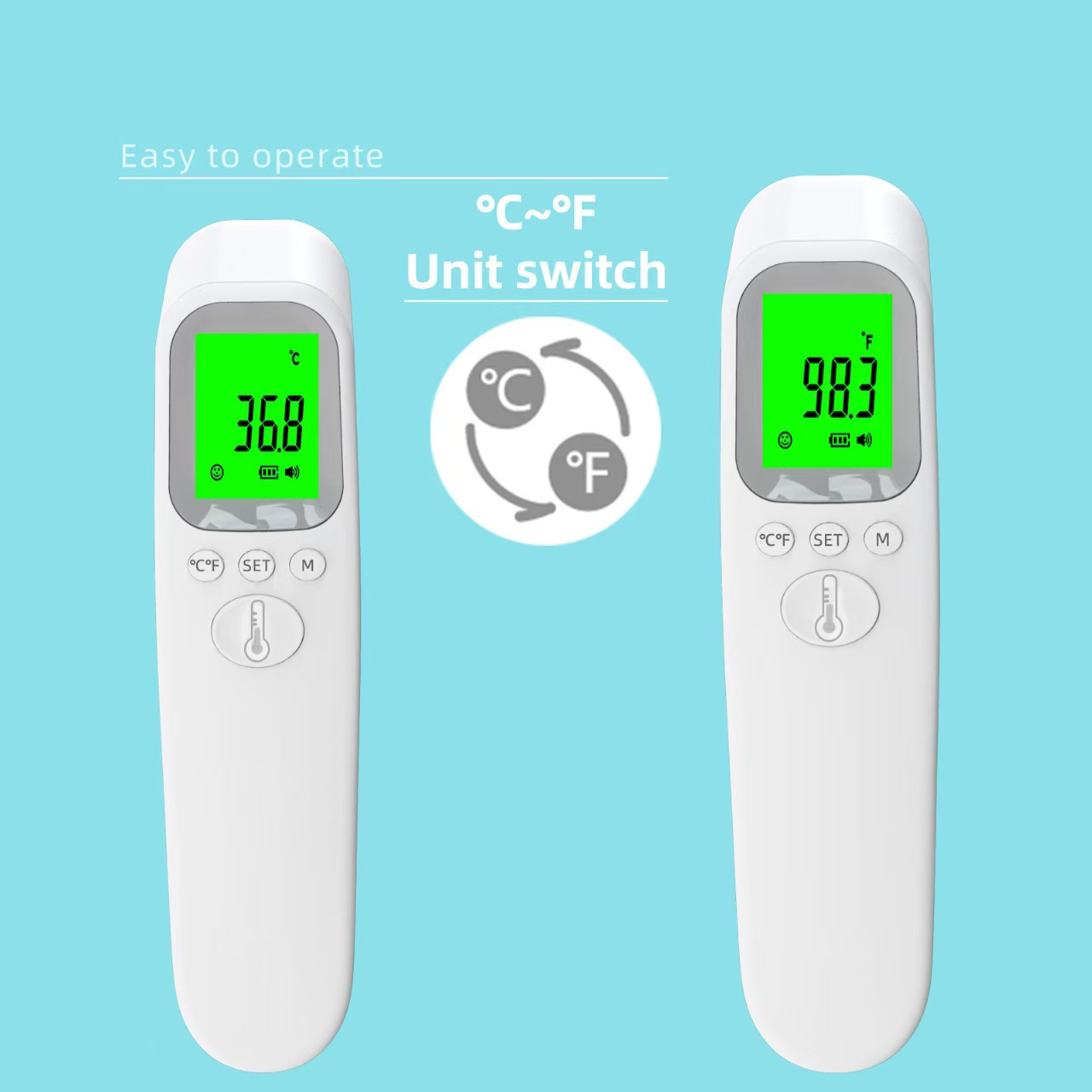 Medizinisches digitales Infrar – Digital Thermometer Infrared Bewertung und Preis