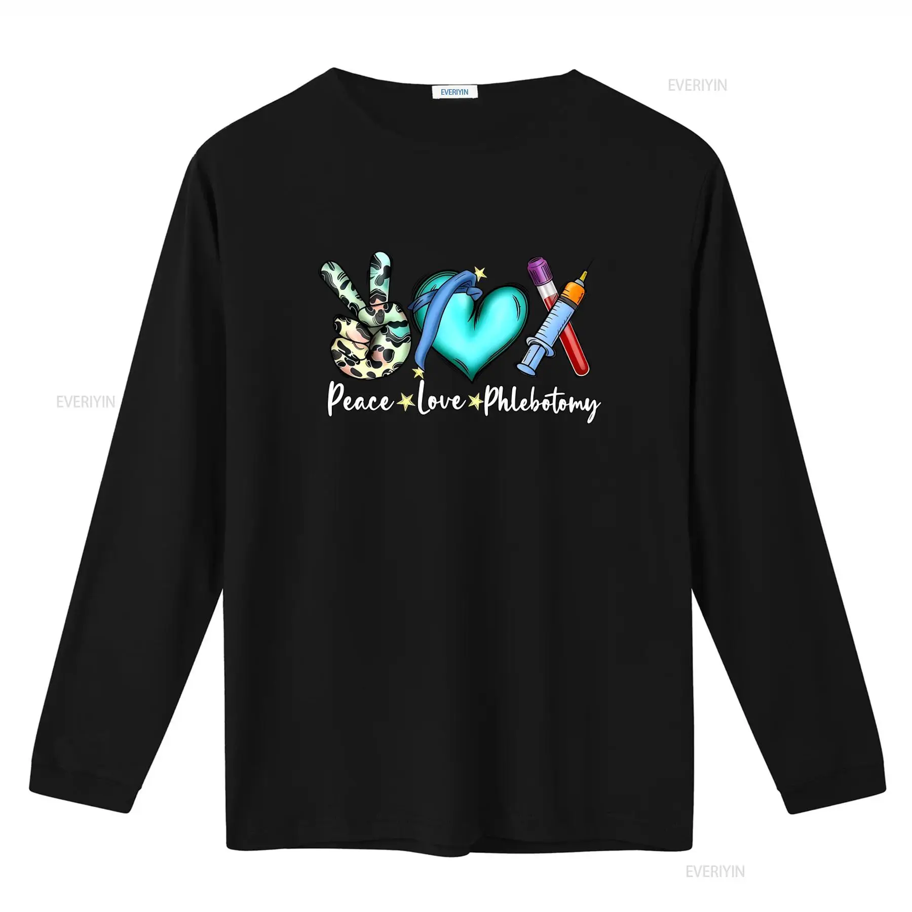 Peace Love Phlebotomy T-Shirt  – Medical Lab Design Bewertung und Preis