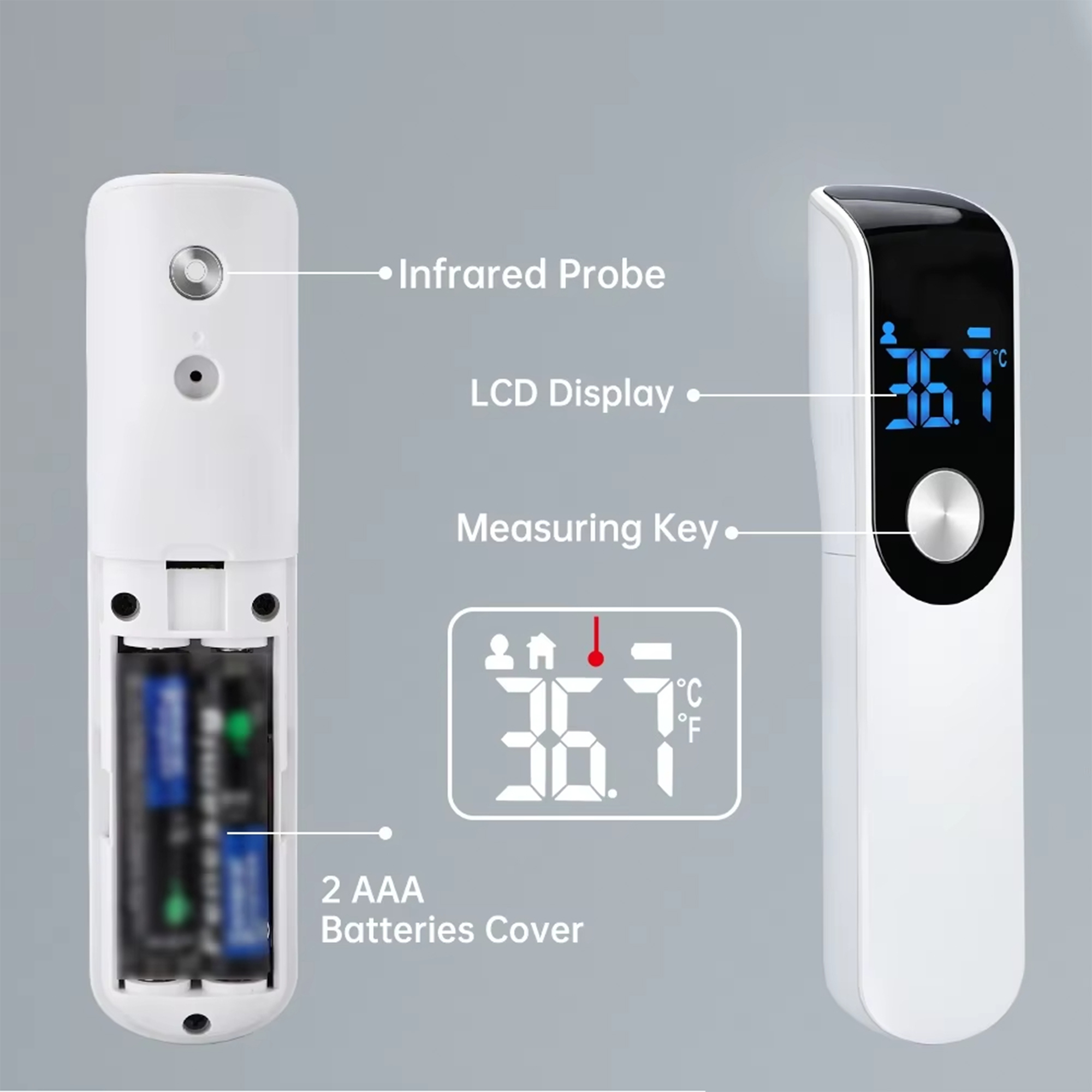 Infrarot-Fieber-Thermometer, m – Digital Thermometer Infrared Bewertung und Preis