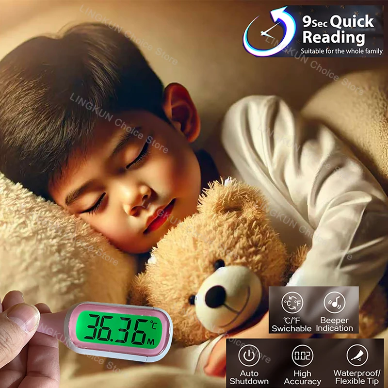 Silikon schnelles 9S-Thermomet – Digital Thermometer Infrared Bewertung und Preis